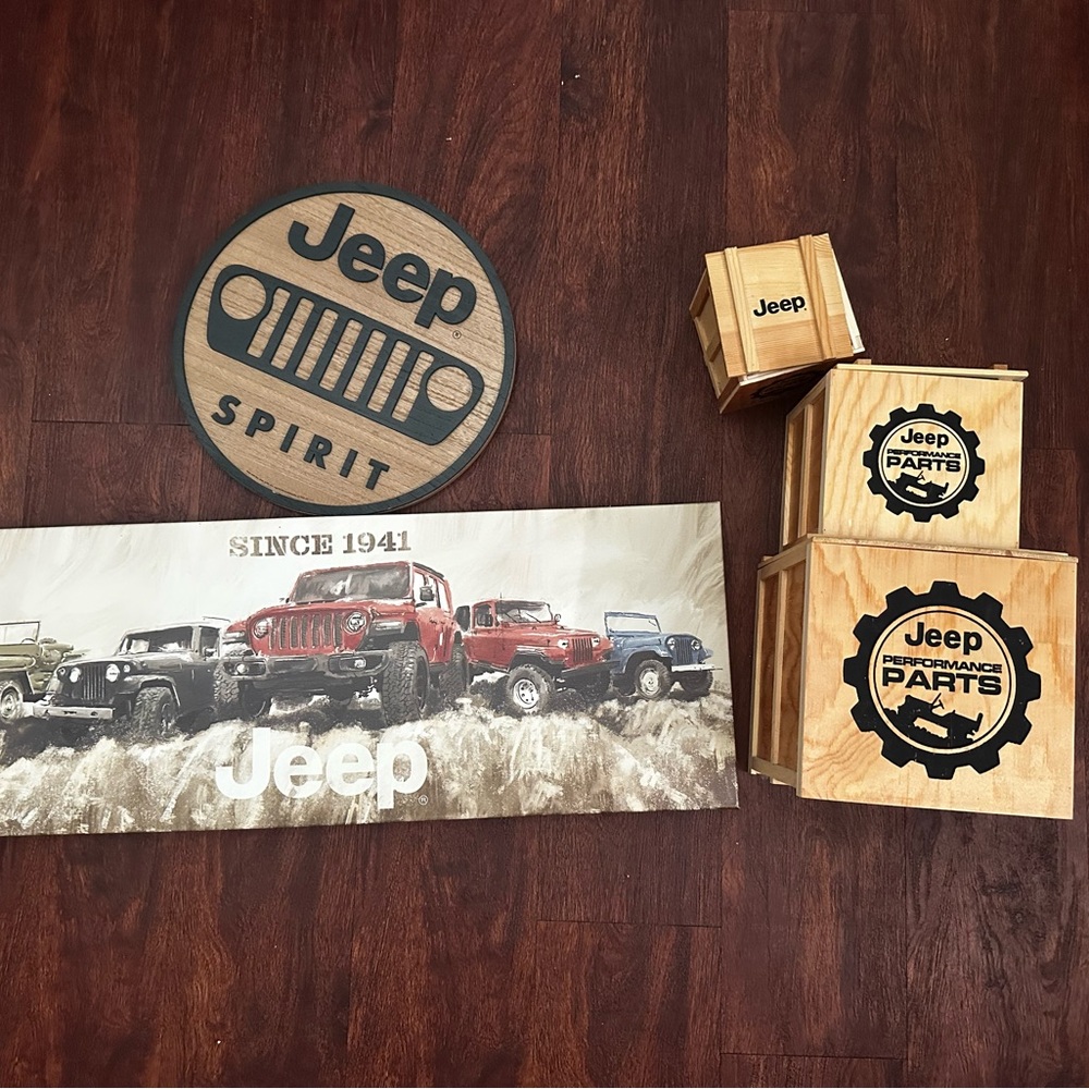 Jeep Spirit Wall Art set